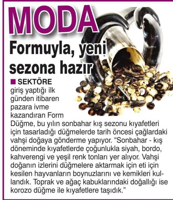 Formuyla Yeni Sezona Hazır /Şok Gazetesi