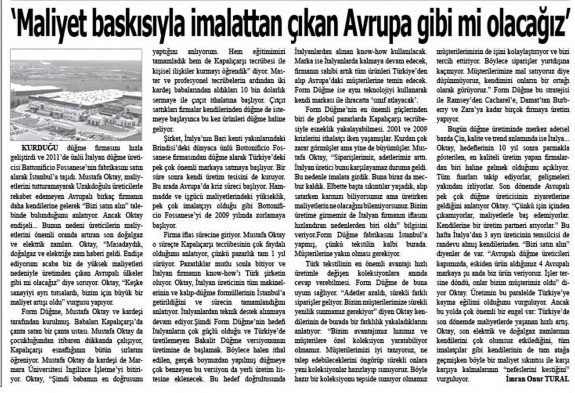 "Maliyet Baskısıyla İmalattan Çıkan Avrupa Gibi Mi Olacağız?"/ Ankara Ticari Hayat