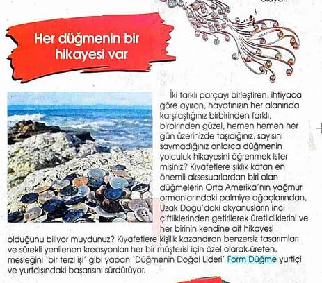 Her Düğmenin Bir Hikayesi Vardır/Yeni Şafak Gazetesi